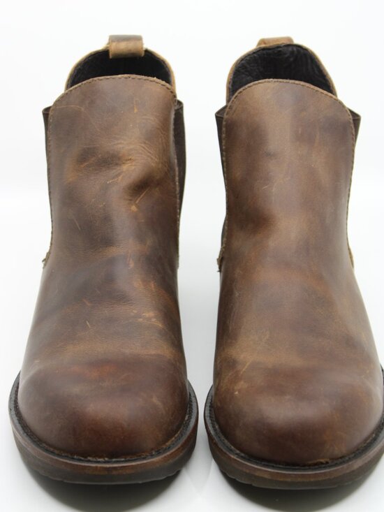Bed Stu NWT Men Ankle Botts Brown Genuine Distress Leather S 12M Elastic Cushion main image 11